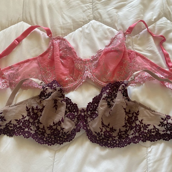 Wacoal embrace lace - two bras 38D - Picture 1 of 7